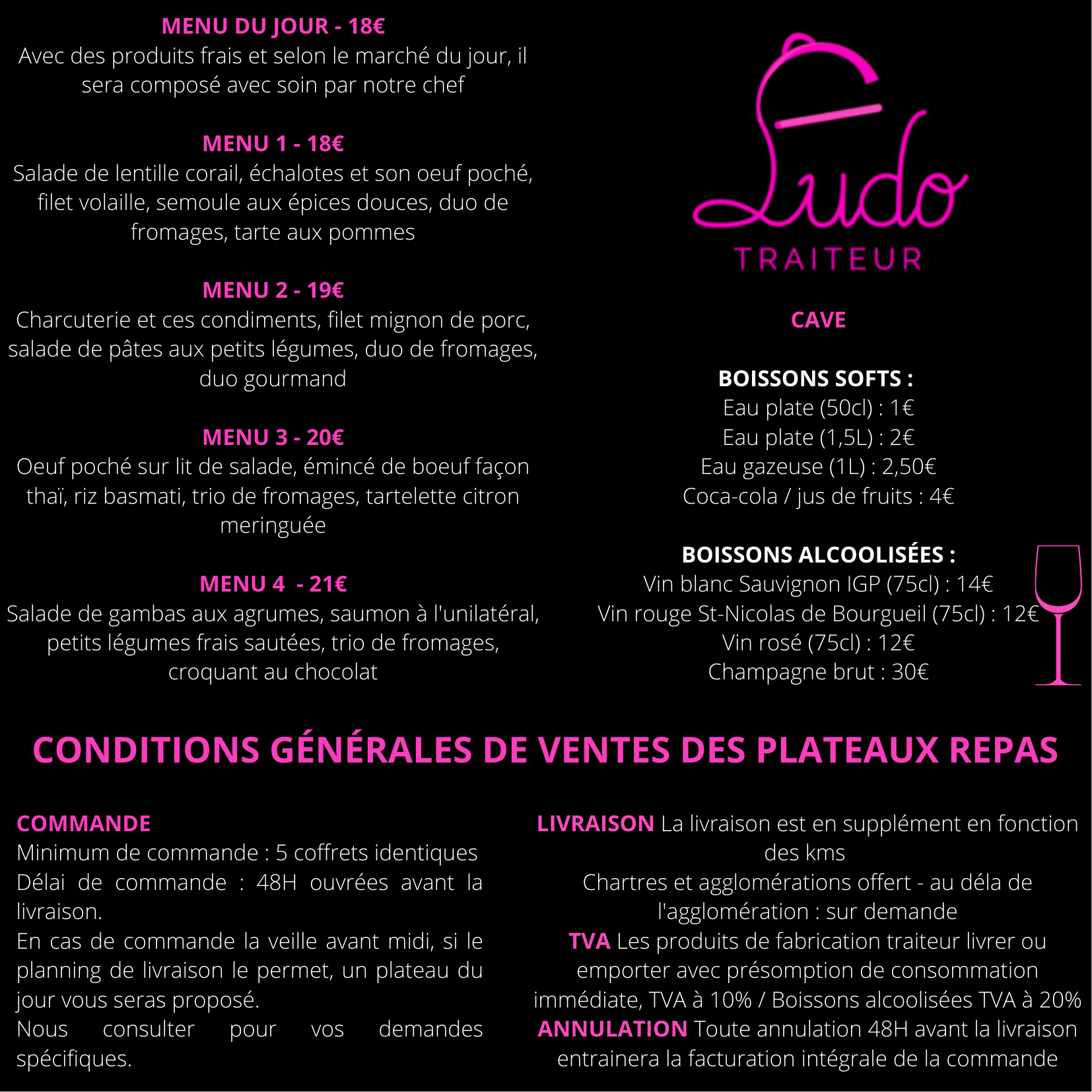 SAS LE LABO - Ludo Traiteur