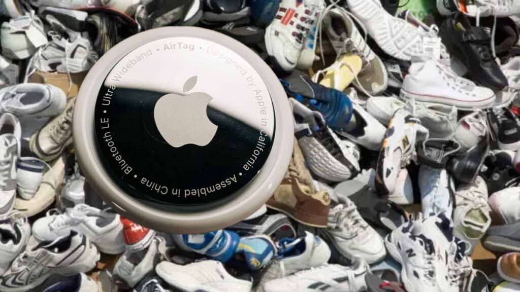 « Il glisse un AirTag dans ses baskets avant de les donner à La Croix-Rouge et découvre qu’elles sont revendues sur un marché »