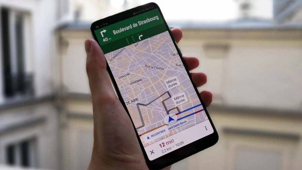 avertisseur radars Google Maps