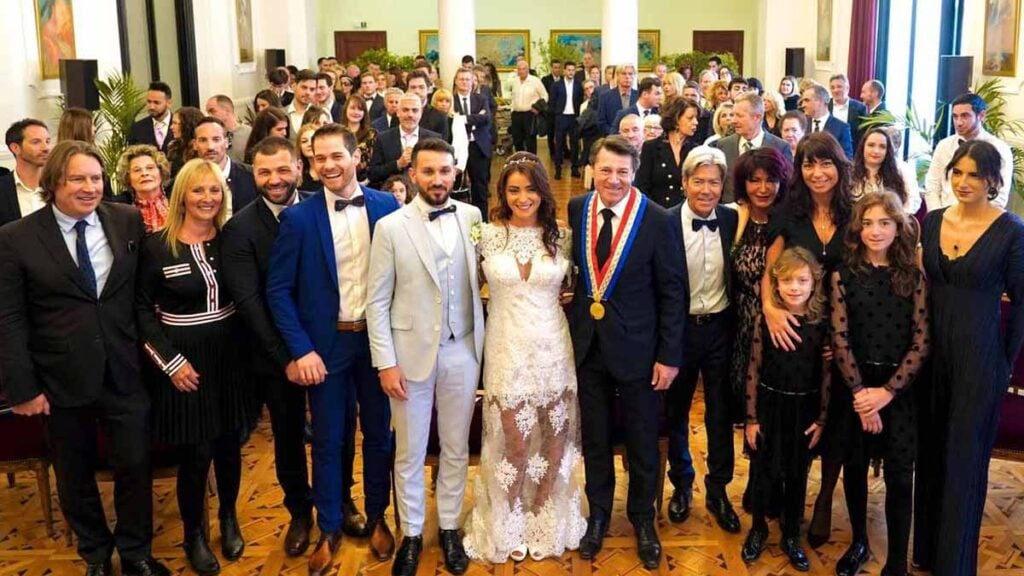 mariage fils Didier Deschamps