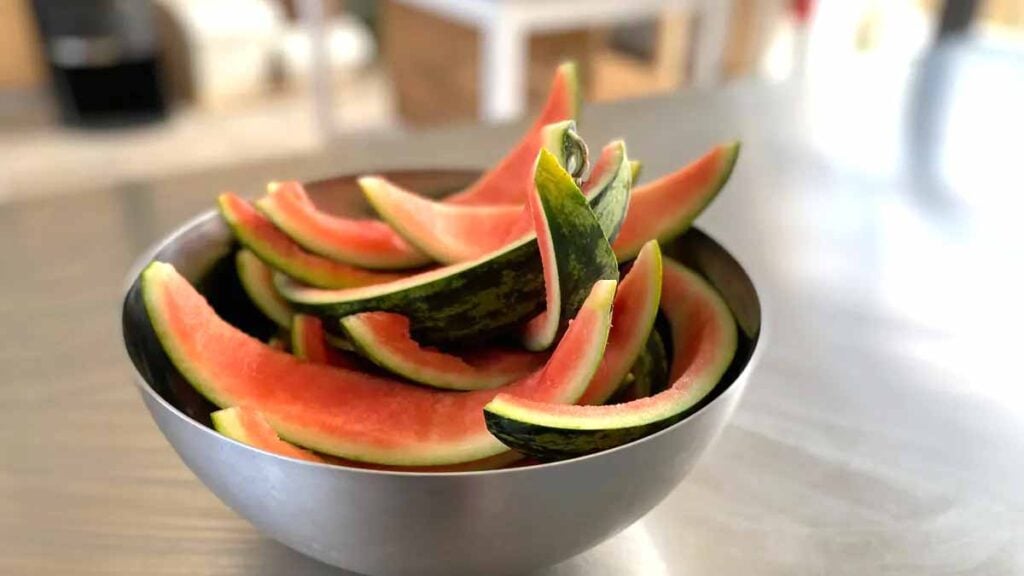 peaux de pastèque