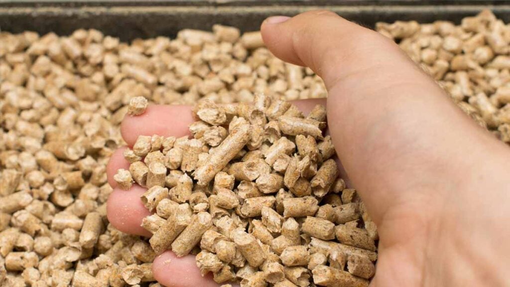 stockage des pellets