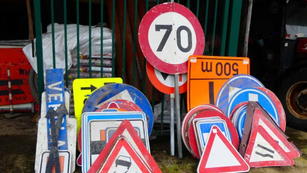 Un maire fait supprimer les panneaux de signalisation "non nécessaires" dans sa commune : "tout le monde trouvait qu’il y en avait trop »